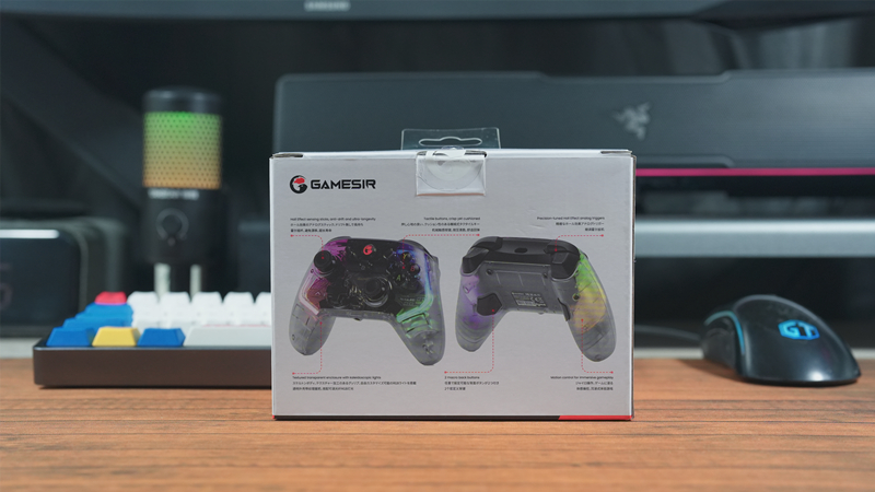 小鸡t4k手柄测评,带rgb的游戏手柄