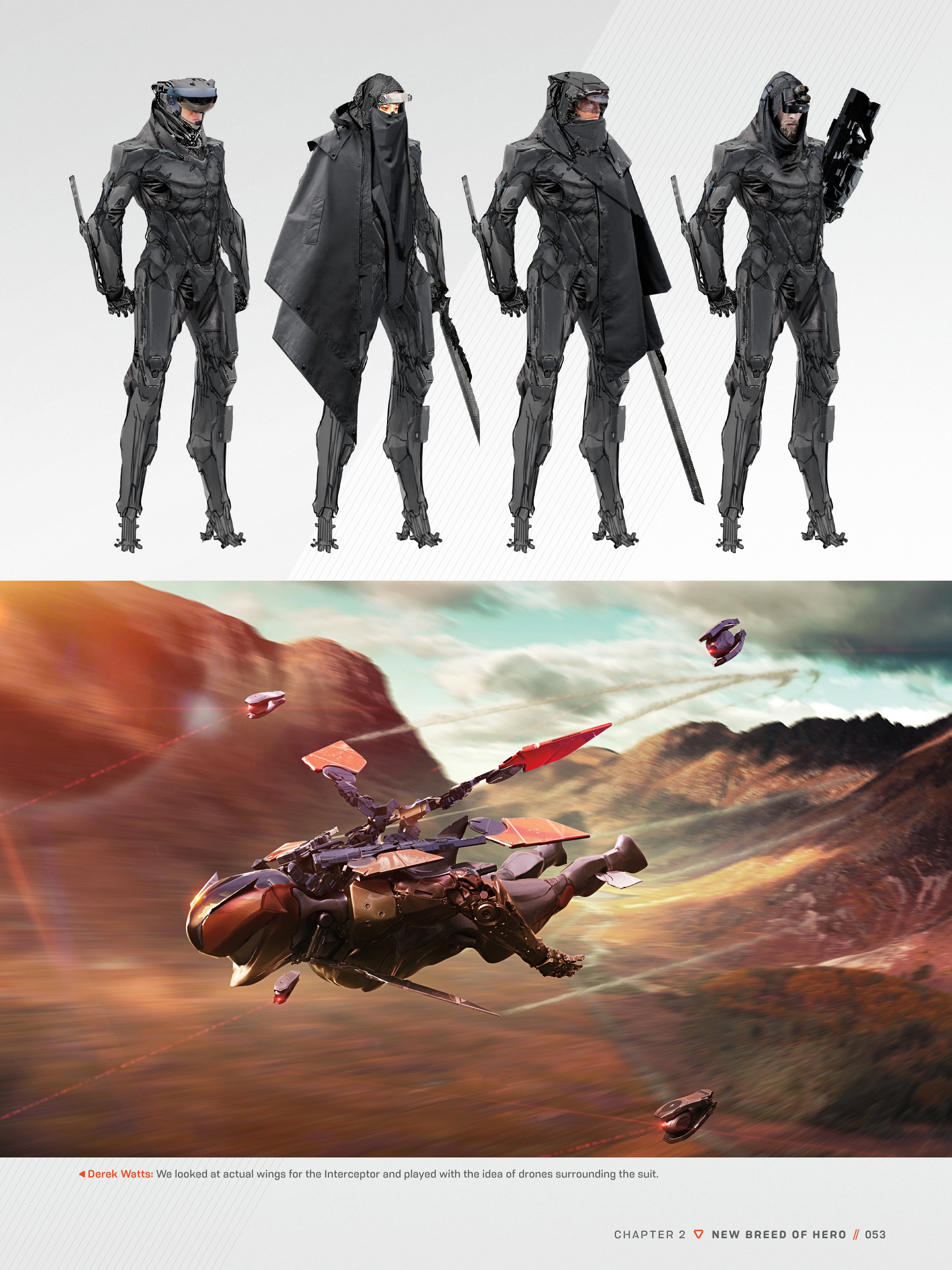 科幻怪与机械战甲的圣歌｜游戏TheArtofAnthem官方艺术设定集