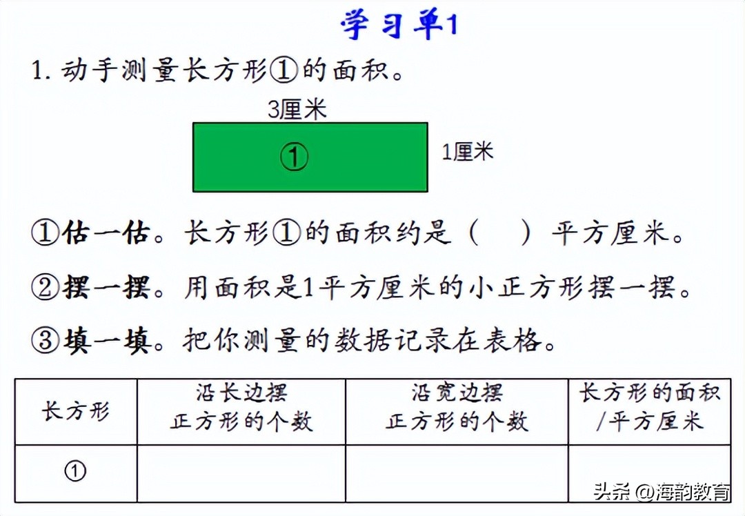 顺德数学之窗丨龙江城区中心小学余秋倩《长方形的面积》说课分享