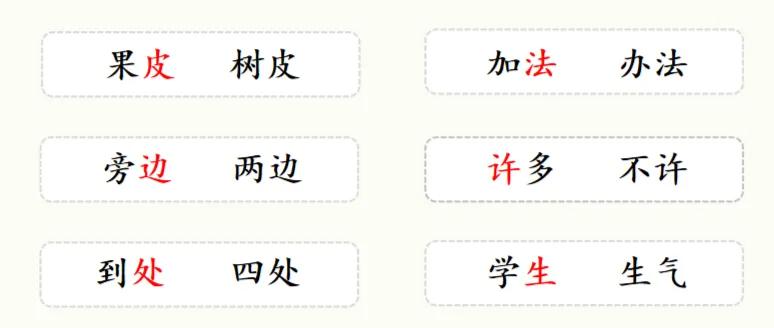 一年级上册语文第八单元复习课,小学语文一年级第八单元复习资料