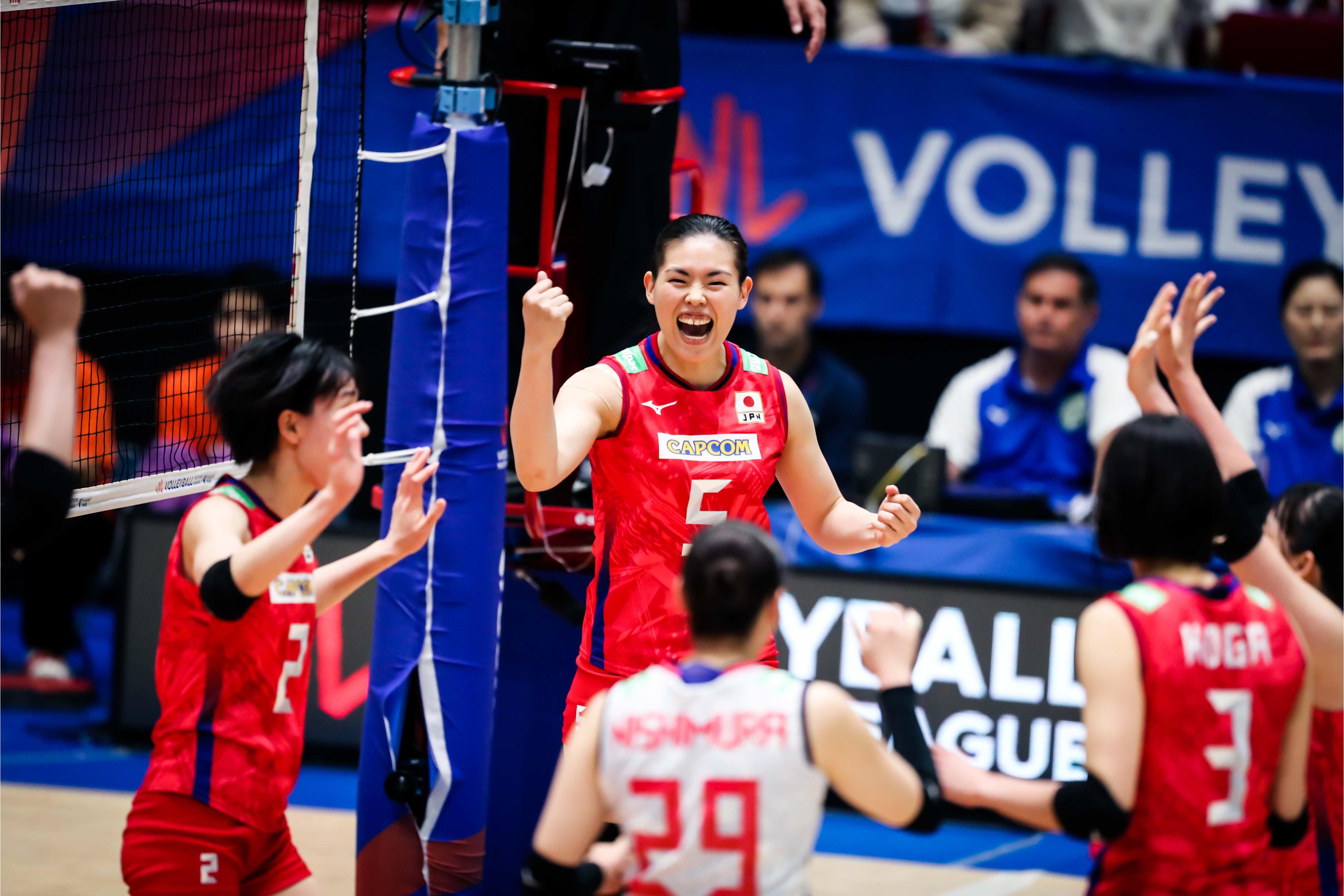 中国女排0-3不敌日本女排原因,女排世联赛最新战报日本阵容