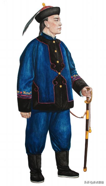 晚清新军军装变化,19世纪晚清时期清军军服变化
