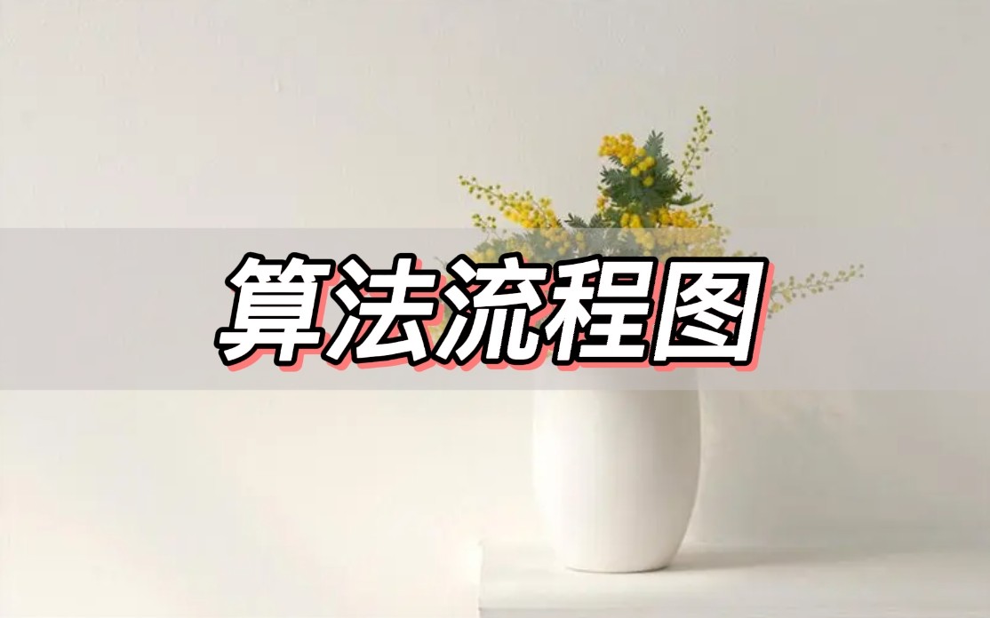 最简单的算法流程图,算法流程图和ns流程图