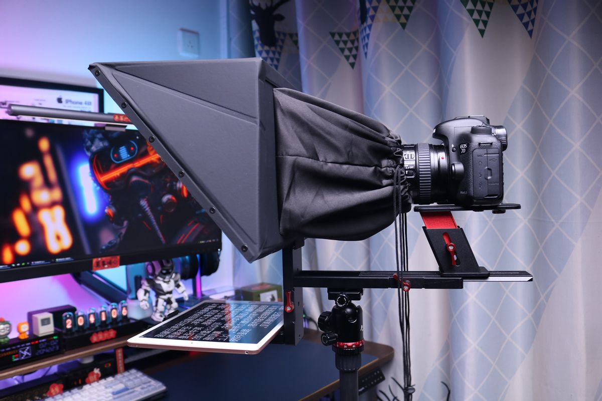 拒绝忘词从容应对百视悦提词器TP170提升视频拍摄效率