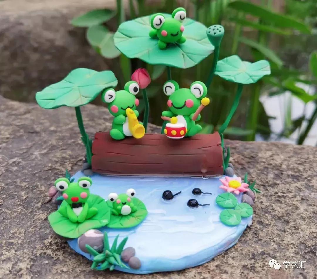 粘土手工让人想不到的超级作品,粘土手工100种简单合集