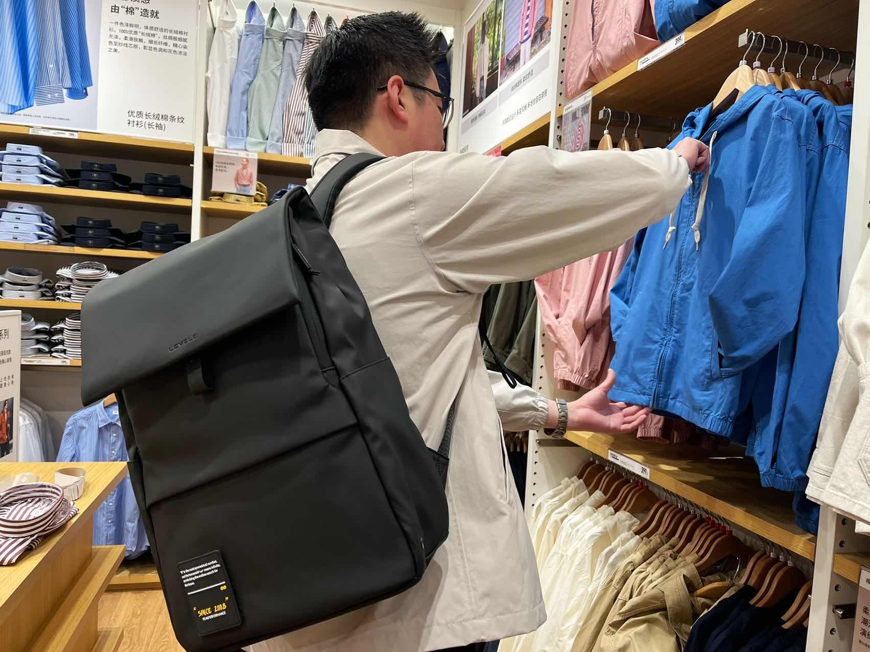 地平线8双肩包文艺,地平线8号infinity双肩包