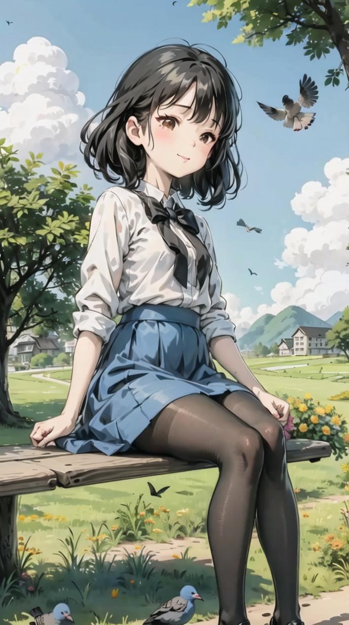 ai二次元美女壁纸,ai二次元美女壁纸图文