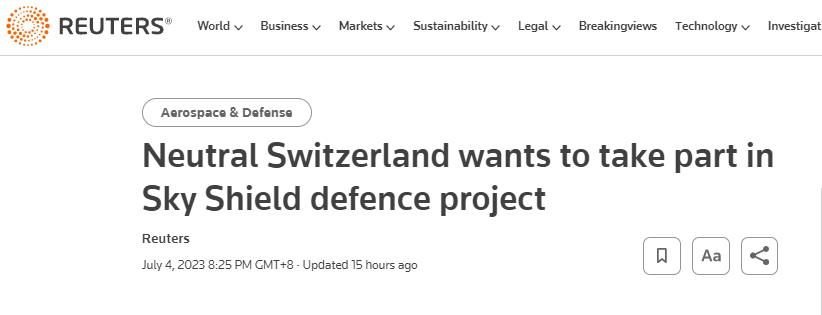 奥地利加入欧洲天空之盾协议,欧洲天空之盾倡议充满变数