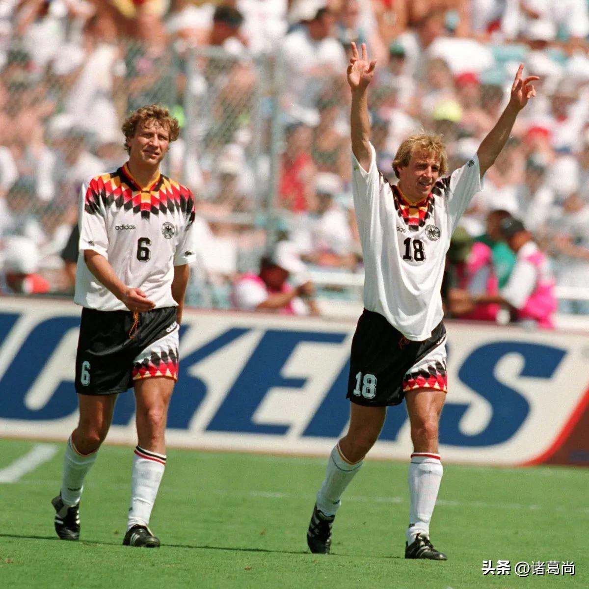 德国历届世界杯客场球衣,四冠王德国