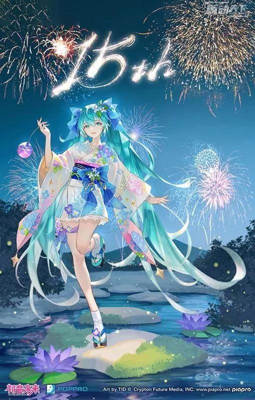 sega初音未来十五周年手办,summerdress初音未来手办开箱