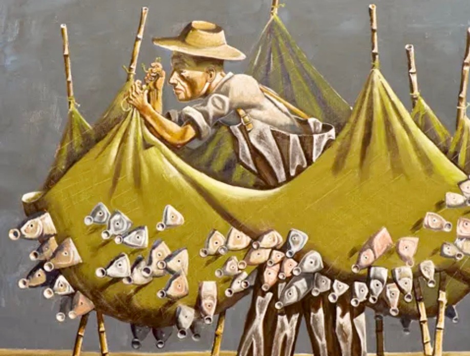 蜗居28年农村画家,农民蜗居画画28年老婆大哭