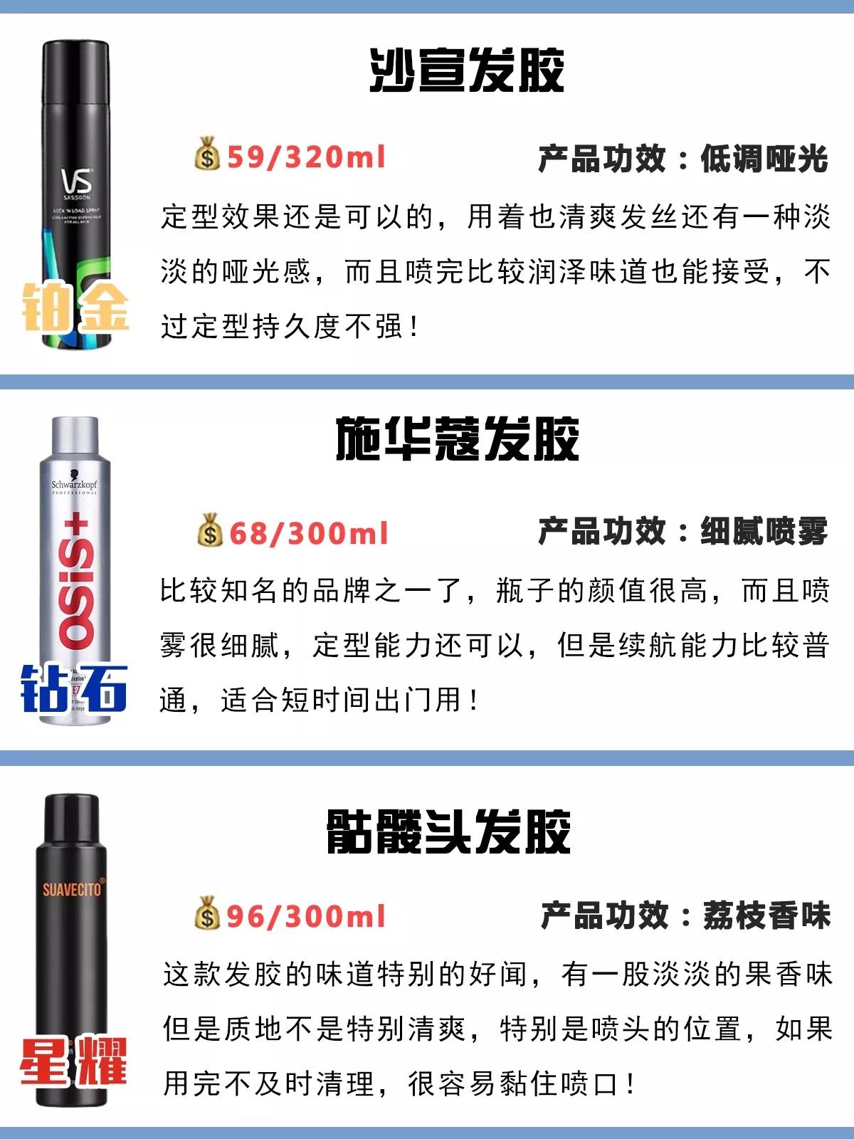 比较好用的发胶推荐,发胶国货推荐