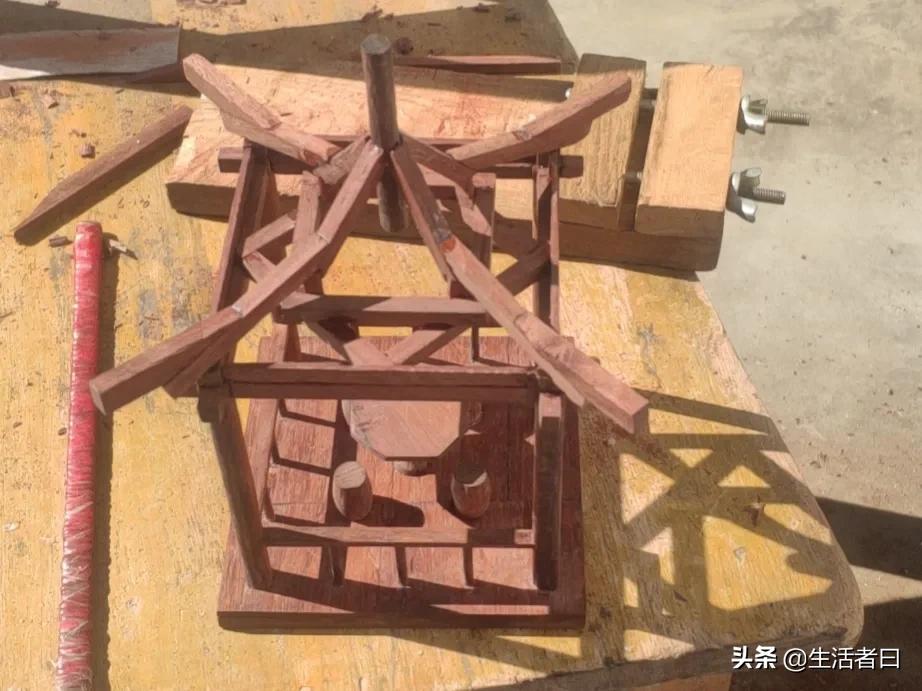 七步成亭，仿古小亭子摆件制作过程，喜欢的留下你的足迹吧