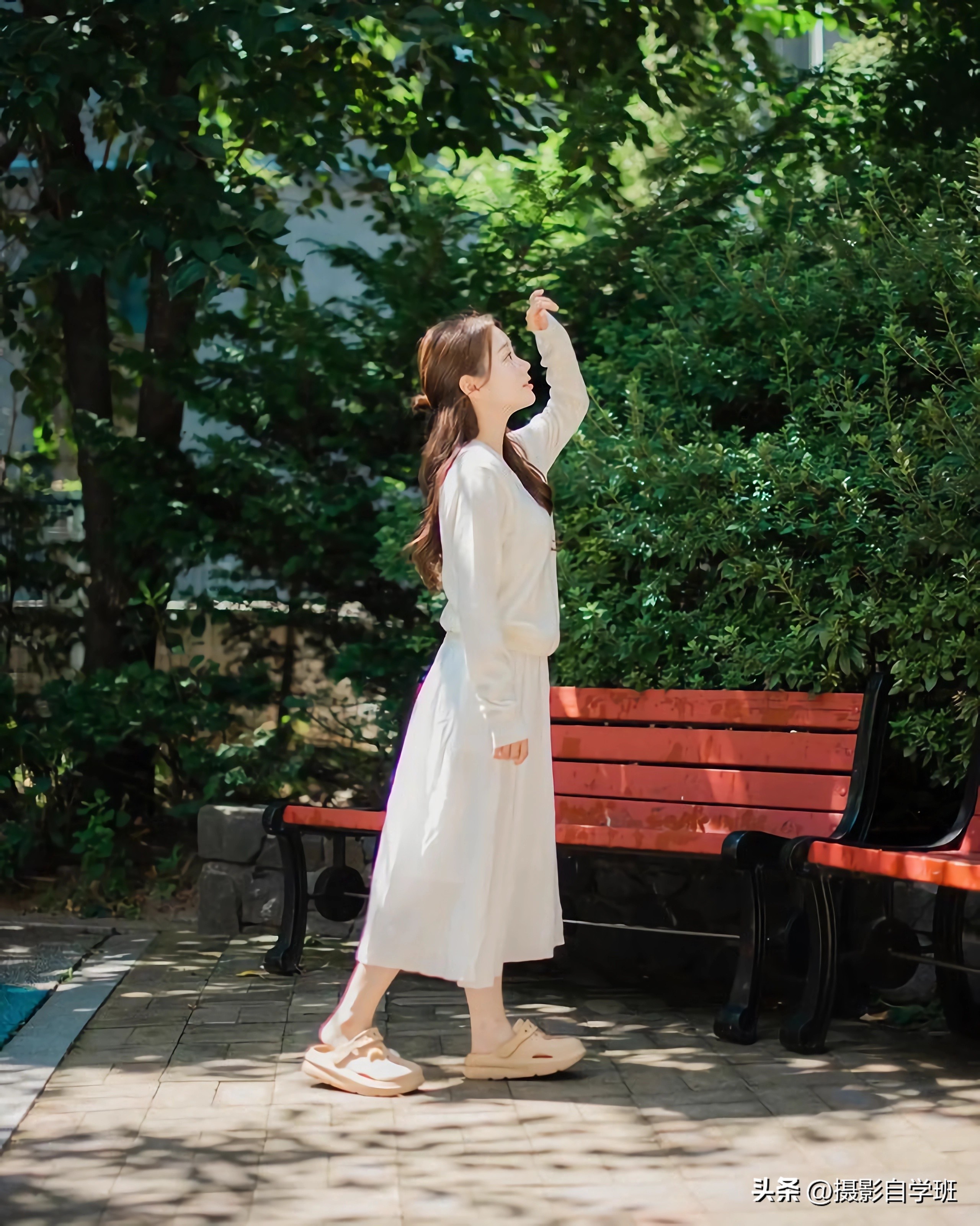 中年女性拍照姿势大全秋天,中年人像摄影摆姿技巧大全