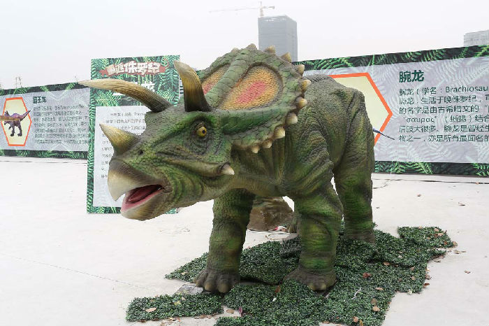 大型卡通恐龙模型,卡通恐龙模型夜光似鳄龙