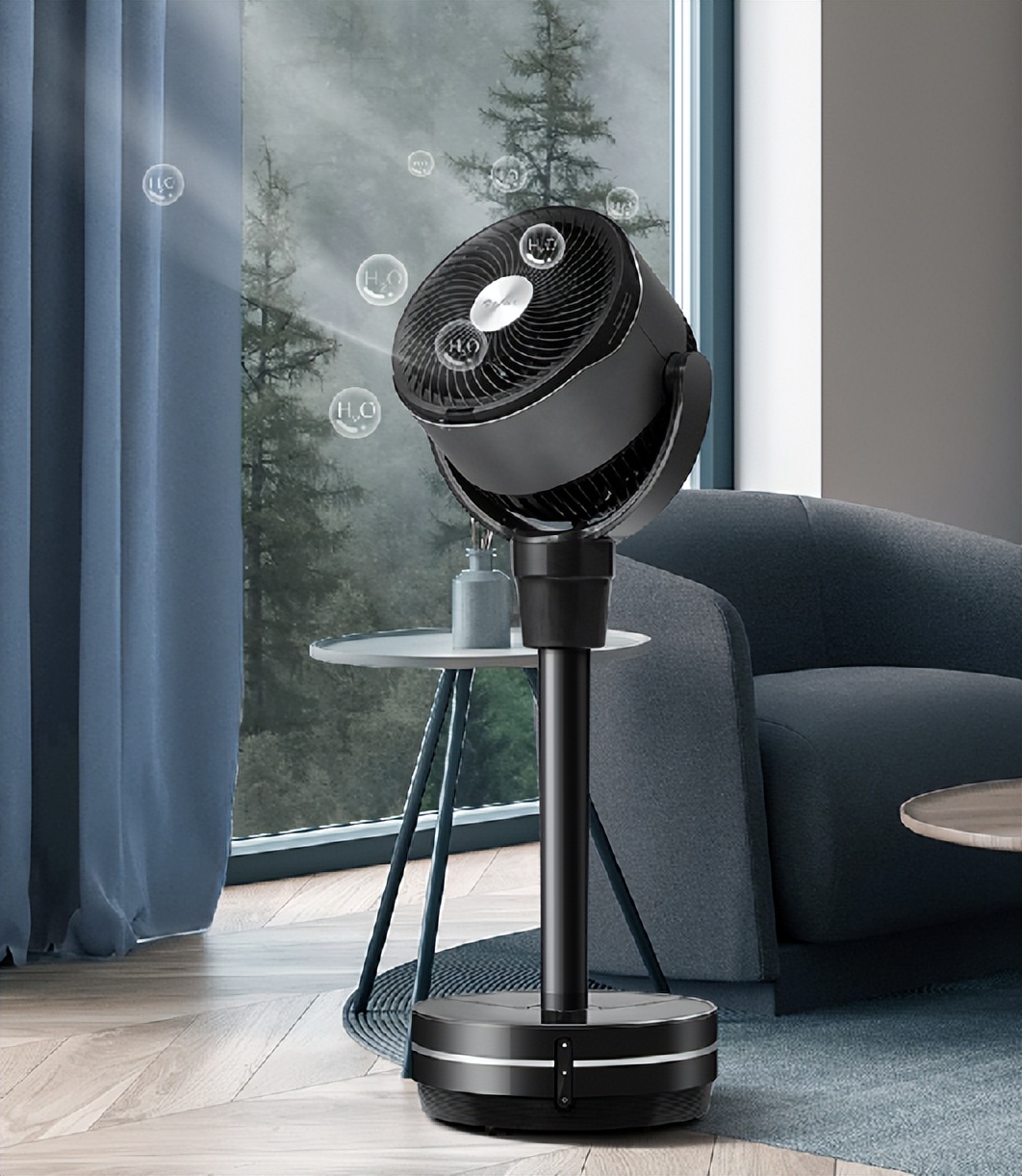 在最热最干的时候，电扇竟然在挑战空调？