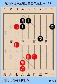 难！1炮1兵要8程序20+步破士象全羊角士胡荣华：大师也可能不会