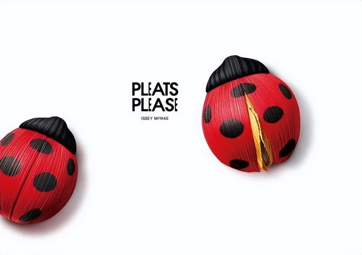 三宅一生的海报，设计同样是绝了