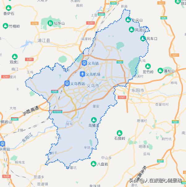 义乌必去十大景区在哪里,义乌适合现在游玩的地方