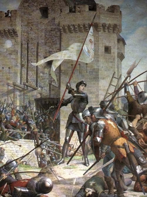 法国民族英雄圣女贞德,法国女英雄贞德