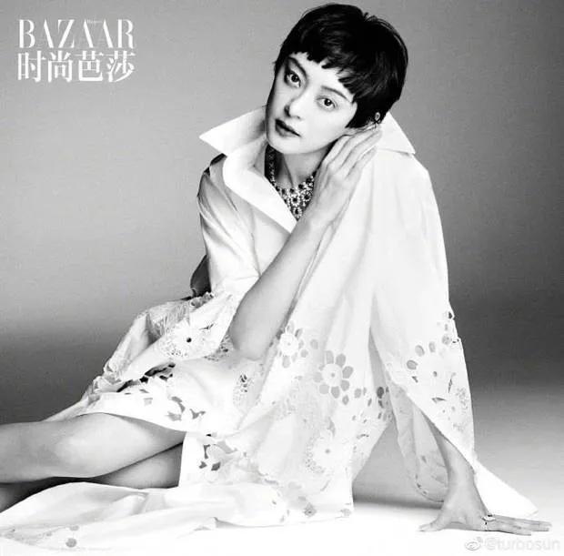 孙俪时尚芭莎写真照片,孙俪时尚芭莎拍摄花絮
