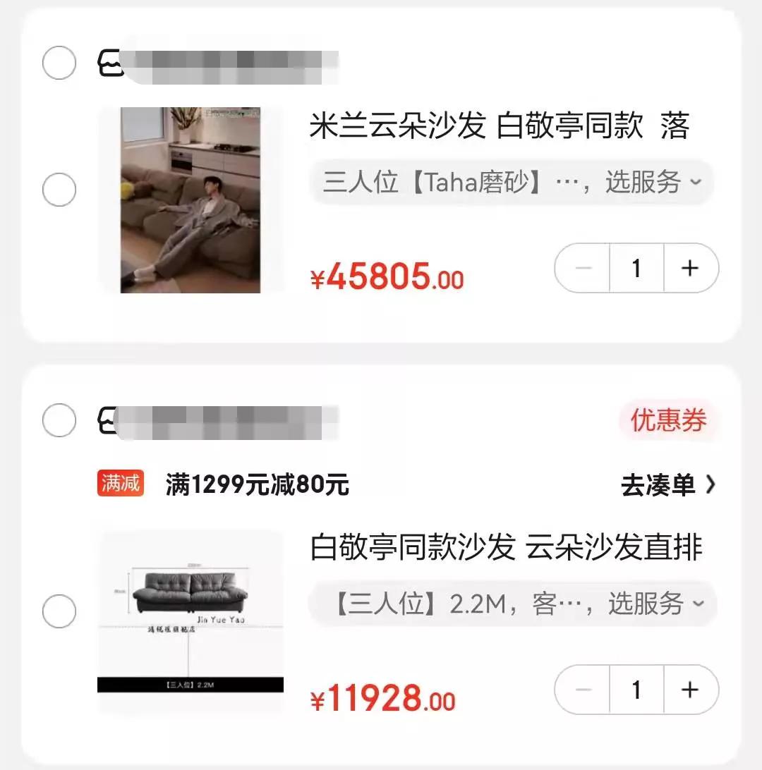 跟风买了这几个网红用品,跟风买直排沙发