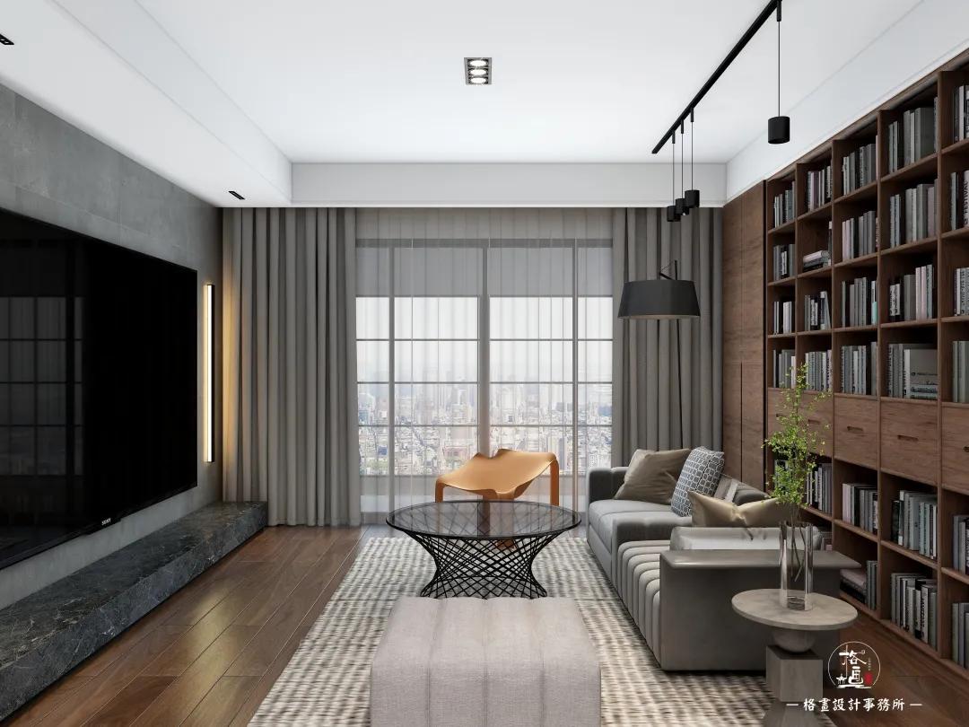 75平米现代风格婚房设计,75平方工业风婚房