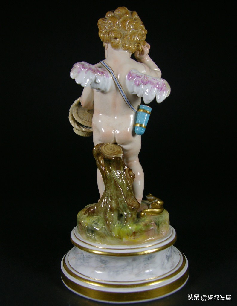 欧洲瓷器之祖-梅森Meissen制瓷厂-爱神丘比特“爱”主题瓷塑(2)