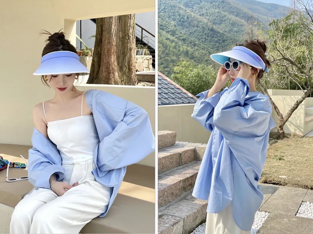 大头大脸适合的平价防晒帽子,既防晒又好看的帽子