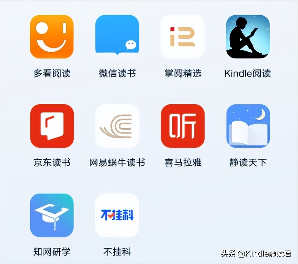 kindle各款阅读器有什么区别,替代kindle的阅读器