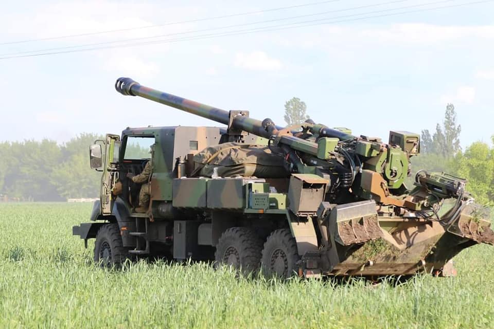 凯撒火箭炮俄罗斯,凯撒榴弹炮在乌克兰实战