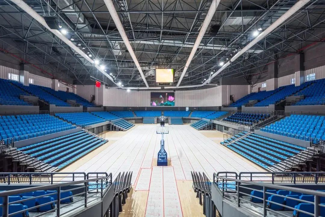 北航中法航空学院体育馆全面建成！