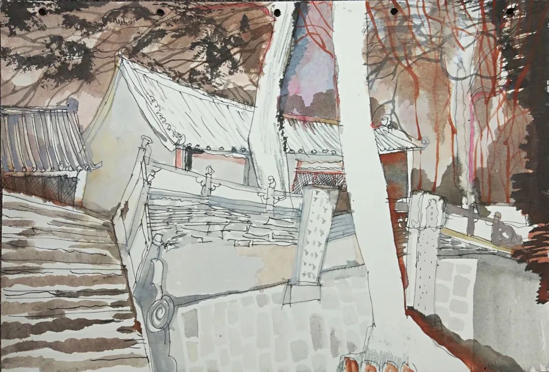 刘筱静山水作品欣赏,刘筱静水墨画作品欣赏