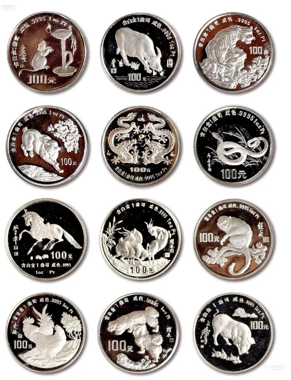 传世珍藏首轮十二生肖纪念币套装,首轮十二生肖银纪念币全套价格