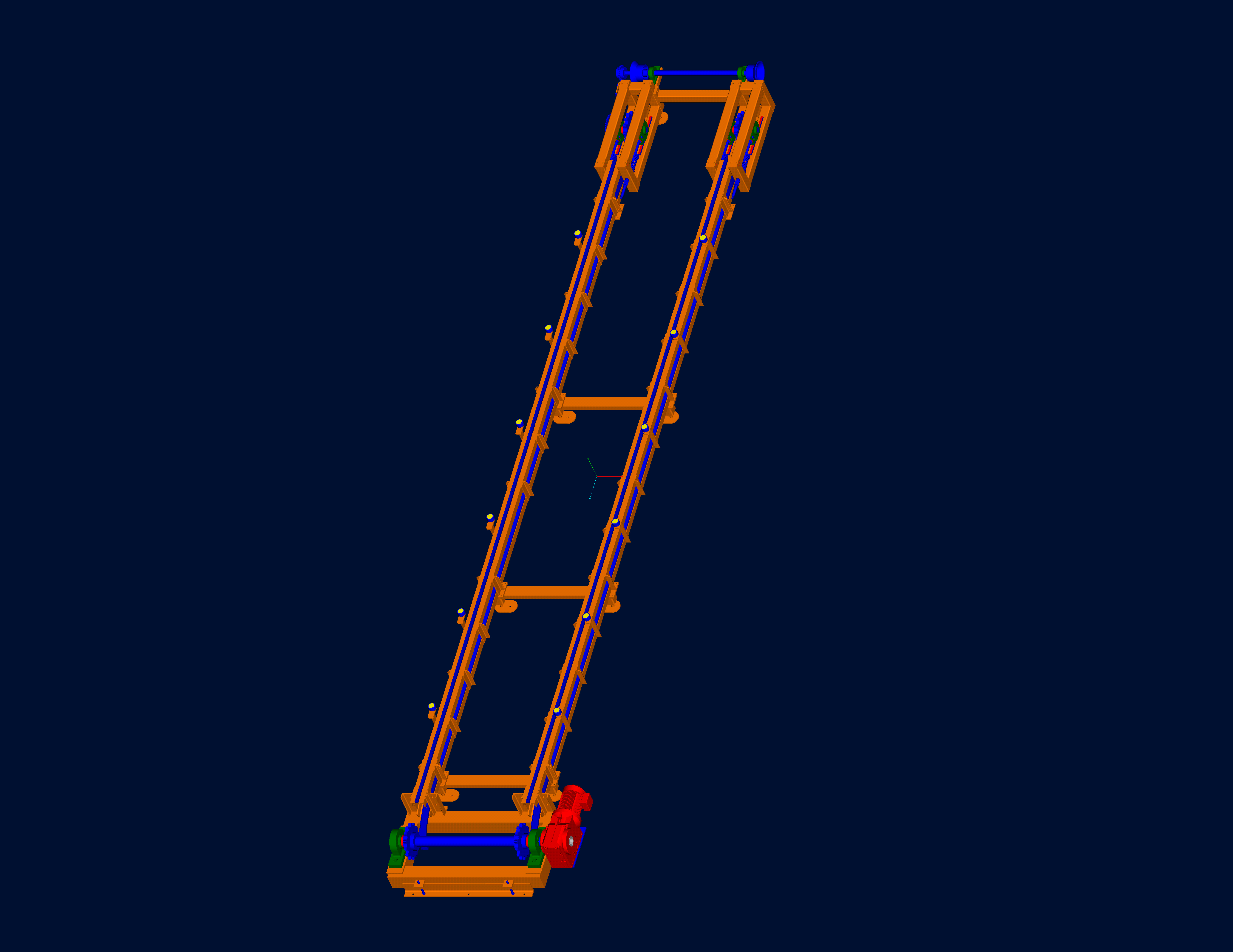 汽车生产地面输送线,汽车生产链式输送系统