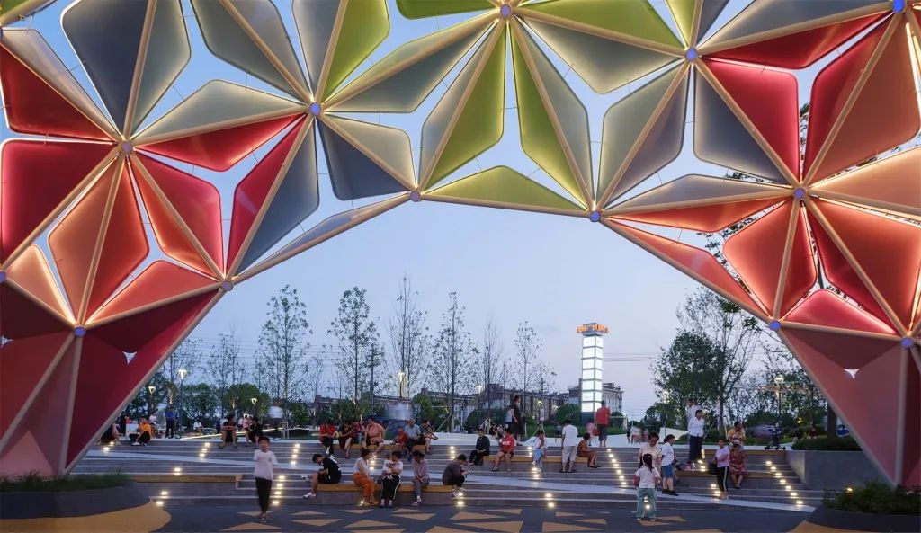 元亩塘公园景观设计,高端公园绿化景观设计