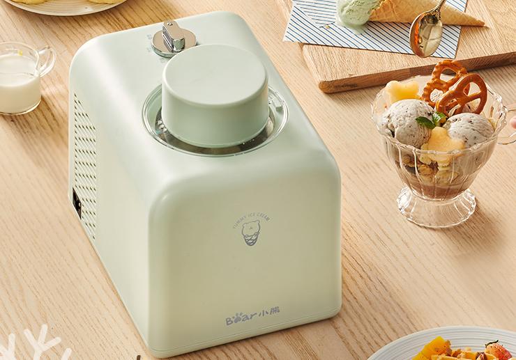 自己在家制作冰淇淋机,简单做冰淇淋用冰淇淋机