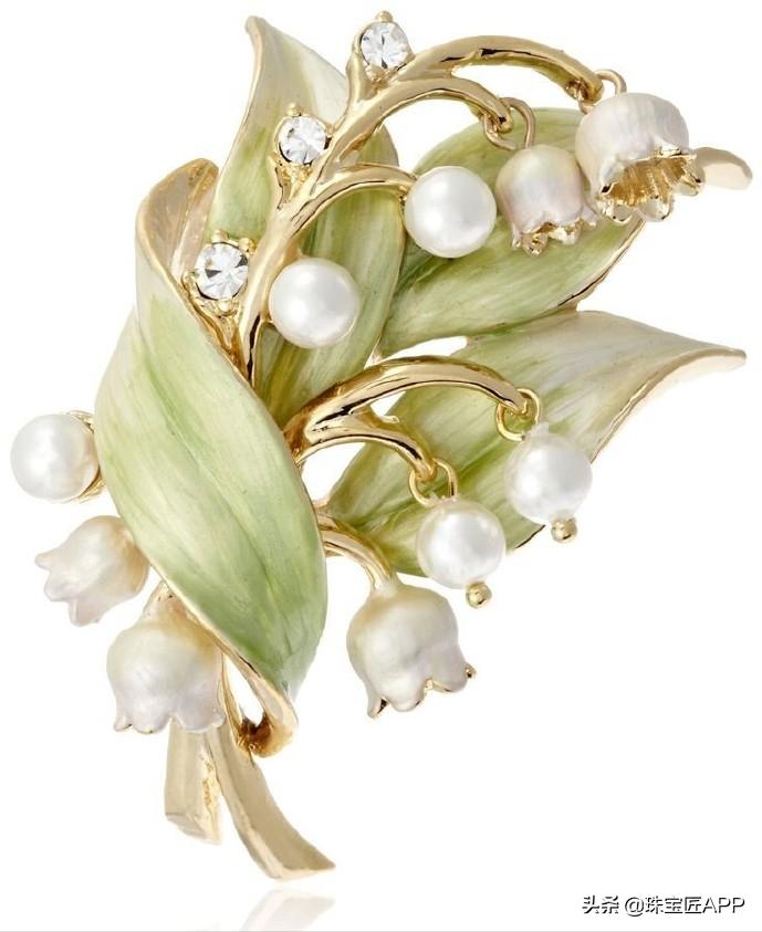 最火的网红元素，铃兰花开，幸福自来！35款珠宝打造你的铃兰花园