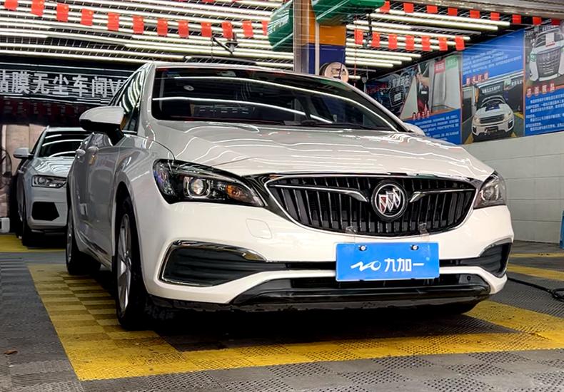 别克英朗怒改九加一LED大灯|告别独眼龙车灯