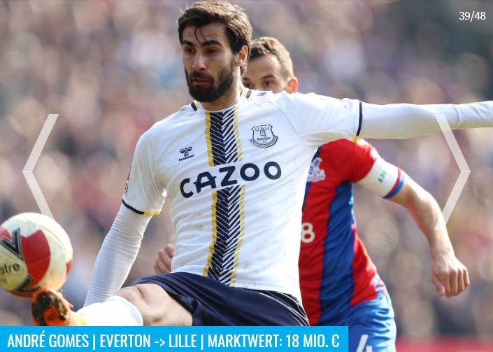 2021夏窗转会费前十名,米兰压哨