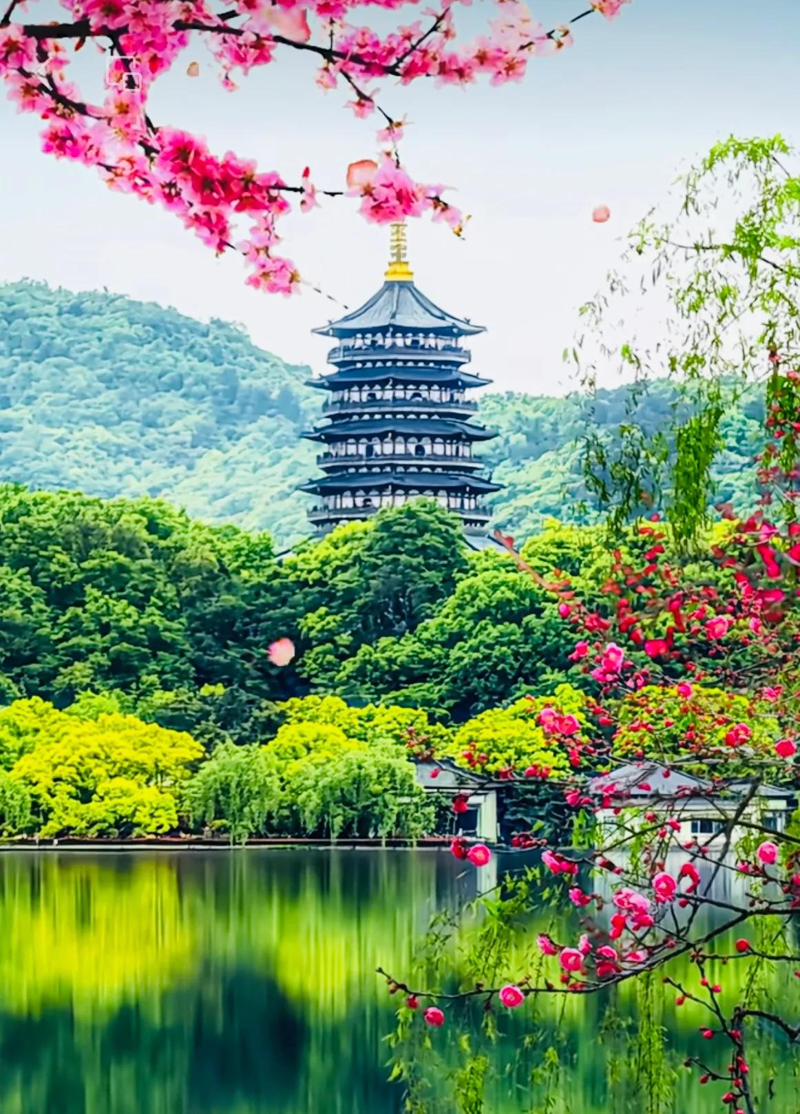 杭州西湖照片,杭州西湖旅游攻略