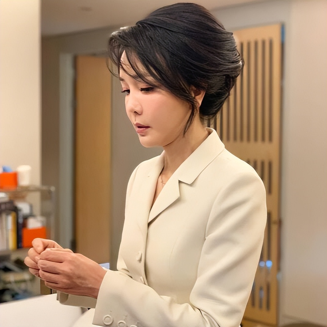 韩国第一夫人活动穿搭,韩国第一夫人衣品图片