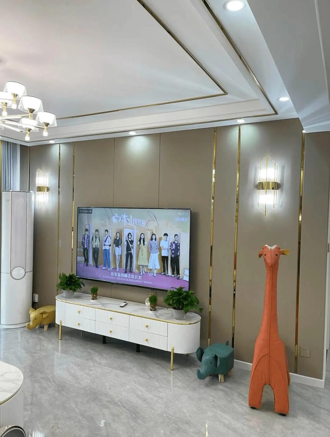 沙发背景墙简单大方好看,30款最新背景墙设计