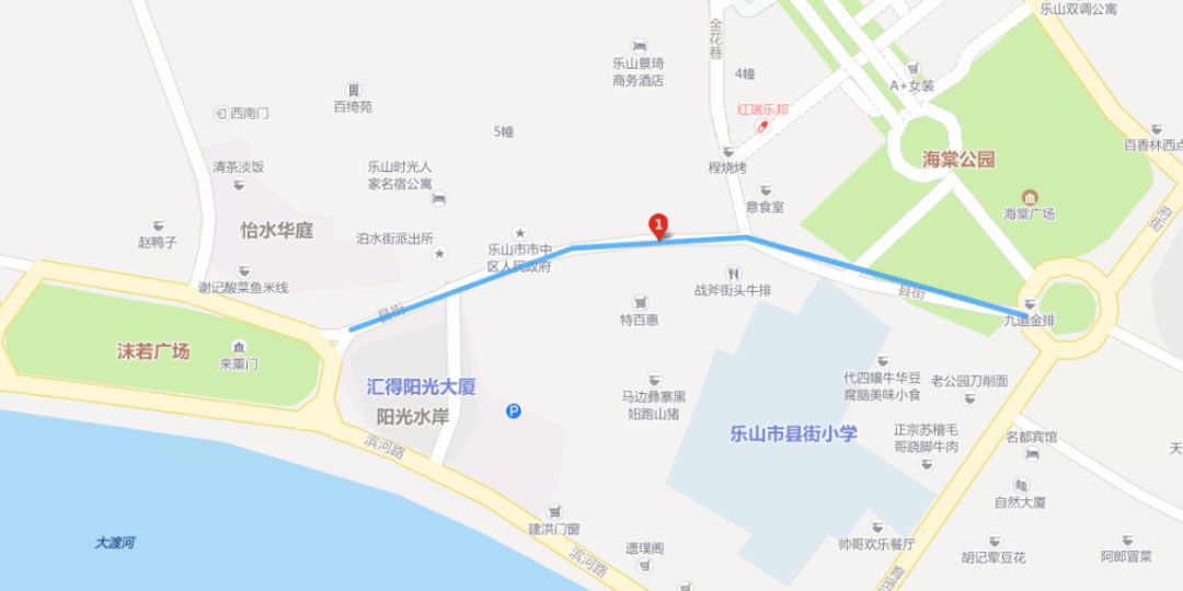四川乐山老街的传说,乐山最灵的老街