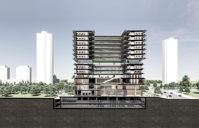 重庆这次真的火了！科学城二级综合医院！网友：竞赛​二等奖方案！