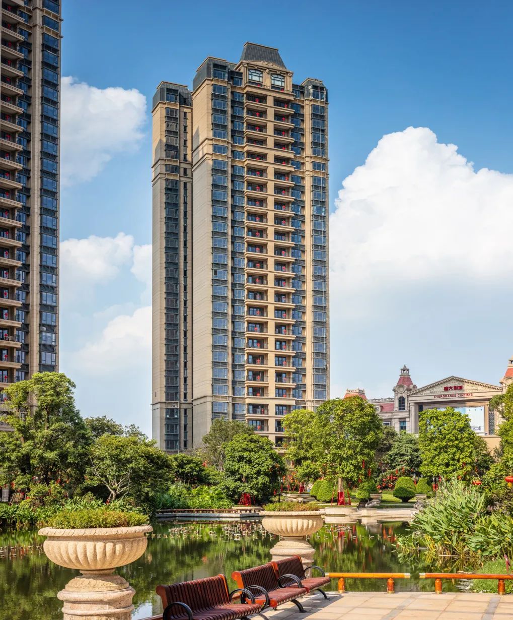 恒大销售火爆,佛山恒大郦湖城交付