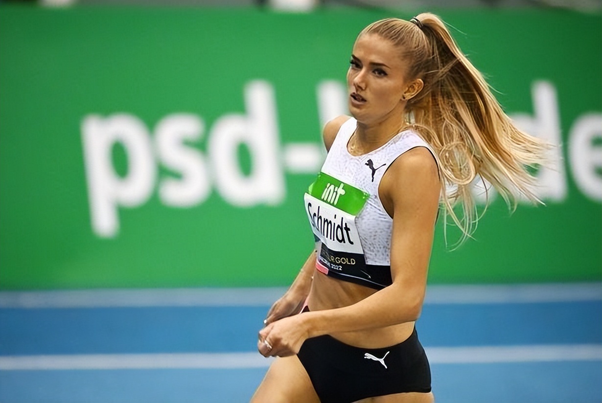 德国女运动员爆红！外形不输超模，比赛跑倒数第一，归咎她换衣服