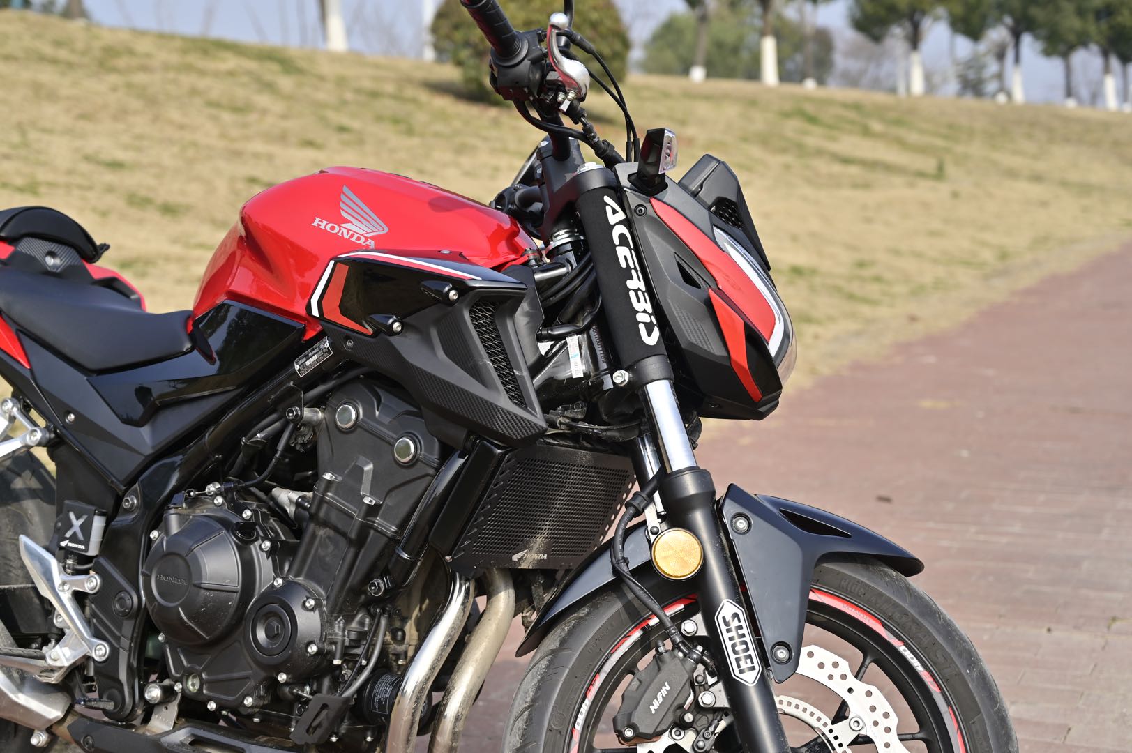 本田cb400f改后视镜,本田cb400f改复古