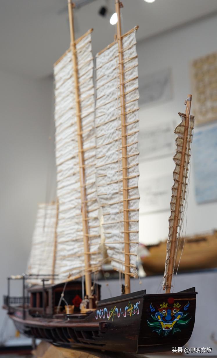 郑和西洋船模型,郑和宝船船模