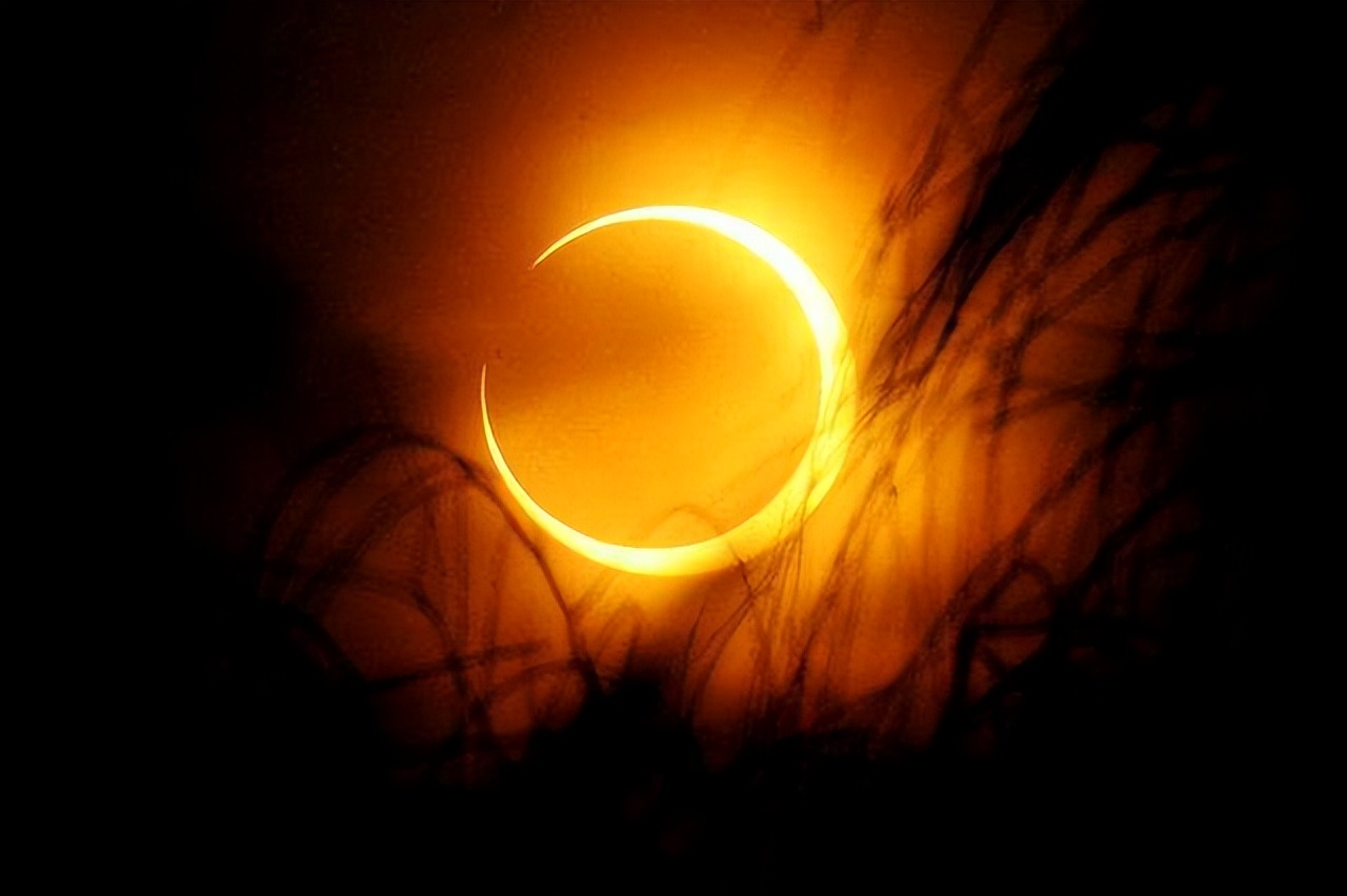 月食的五个阶段过程图,月食的五个阶段示意图